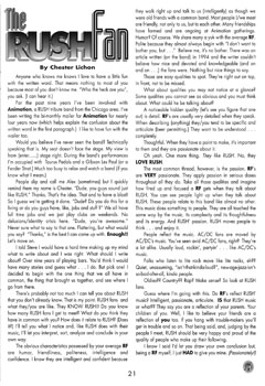A Show of Fans - Rush Fanzine - Issue #14 - Page 21