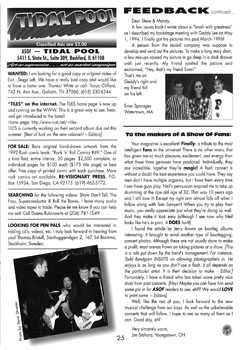A Show of Fans - Rush Fanzine - Issue #14 - Page 25