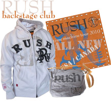 Rush Time Machine Tour 2010 Merchandise