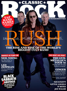 Rush Classic Rock Magazine - July 2012