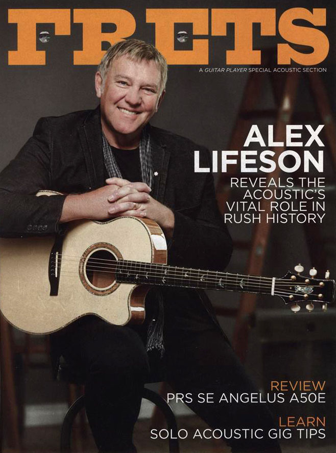 Alex Lifeson Reveals the Acoustic's Vital Role in Rush's History in New Guitar Player Magazine Interview