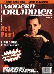 Modern Drummer Magazine - February 1994