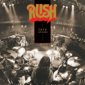2018 Rush Wall Calendars Now Available for Pre-Order