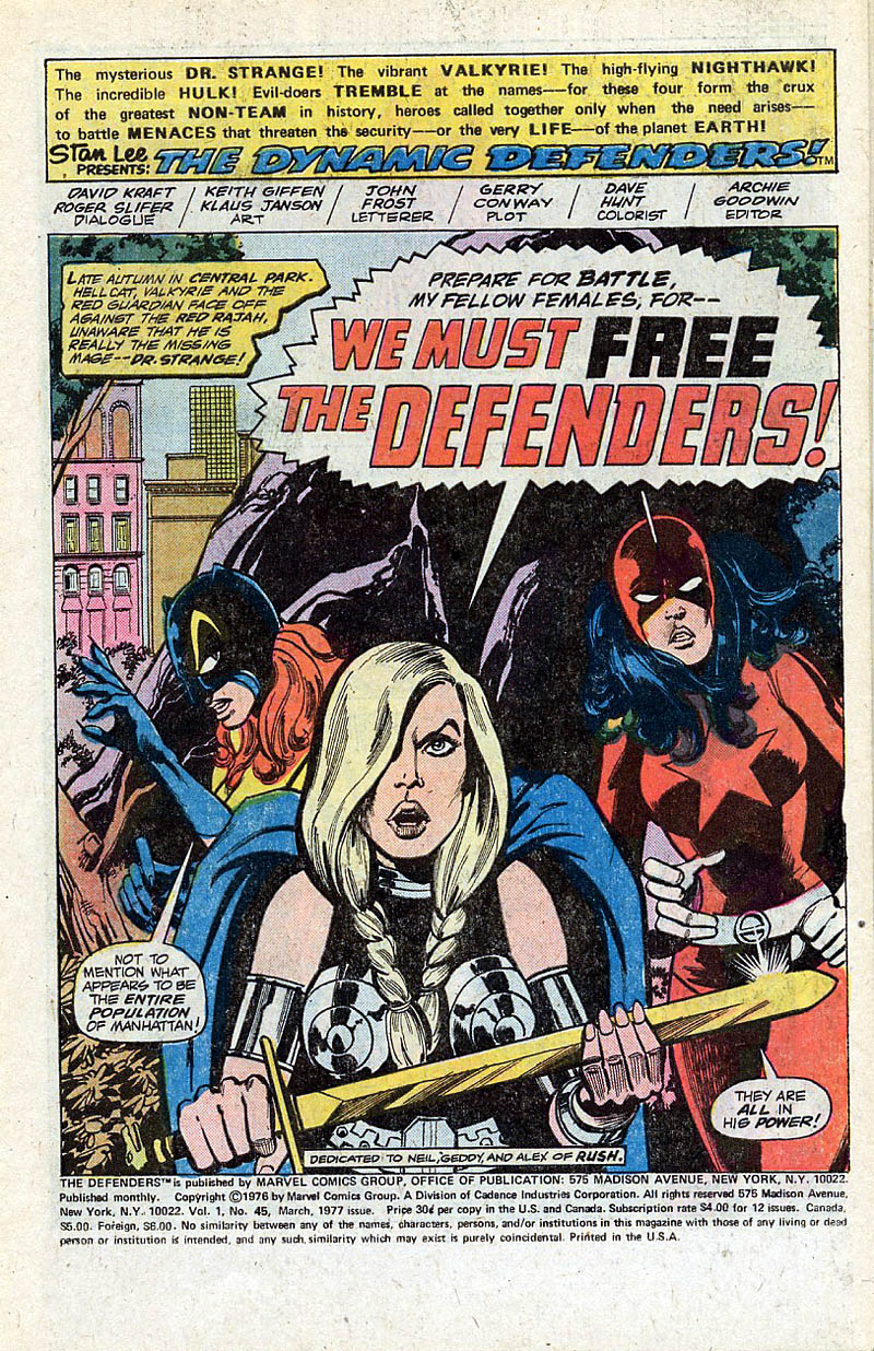 Rush Comics: The Defenders: Divided We Duel!