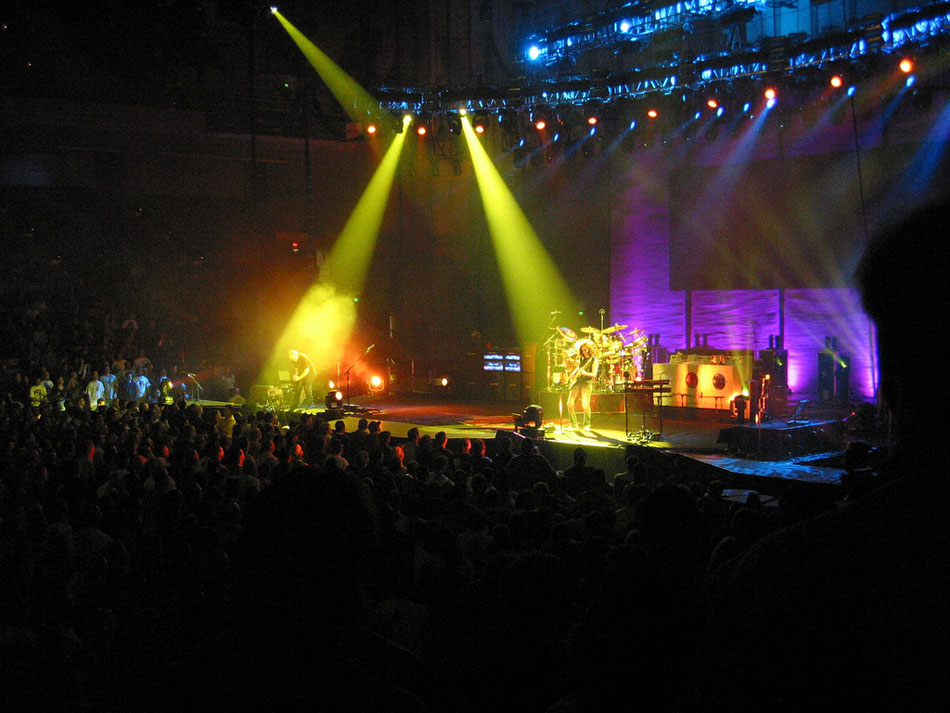Rush 'Vapor Trails' Tour Pictures - Baltimore Arena - Baltimore, Maryland