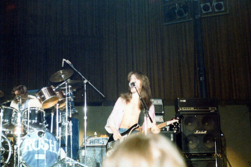 Rush 'All The World's a Stage' Tour Pictures -  Memorial Auditorium - Chattanooga, Tennessee - February 15th, 1977