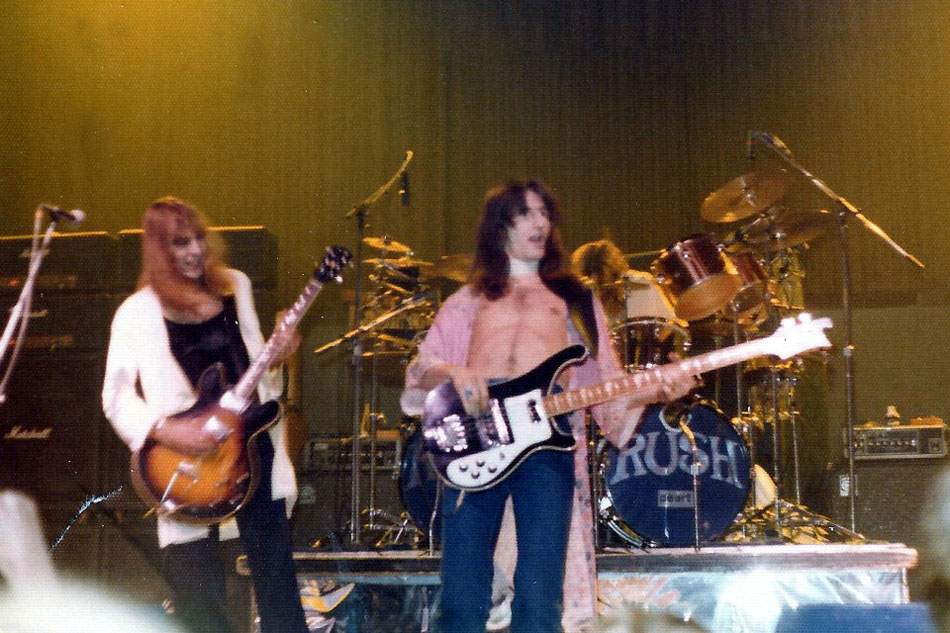 Rush 'All The World's a Stage' Tour Pictures -  Memorial Auditorium - Chattanooga, Tennessee - February 15th, 1977