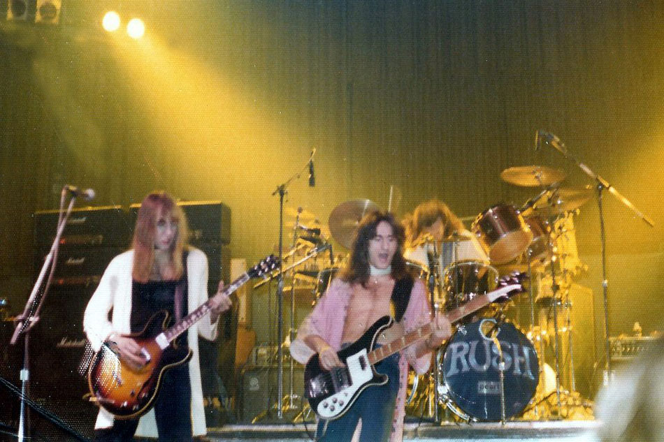 Rush 'All The World's a Stage' Tour Pictures -  Memorial Auditorium - Chattanooga, Tennessee - February 15th, 1977