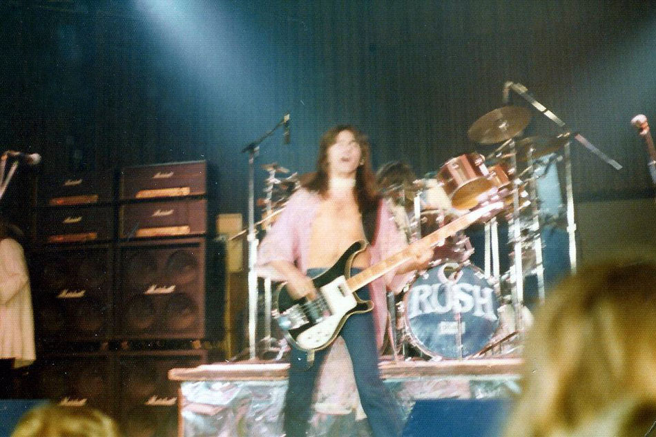 Rush 'All The World's a Stage' Tour Pictures -  Memorial Auditorium - Chattanooga, Tennessee - February 15th, 1977