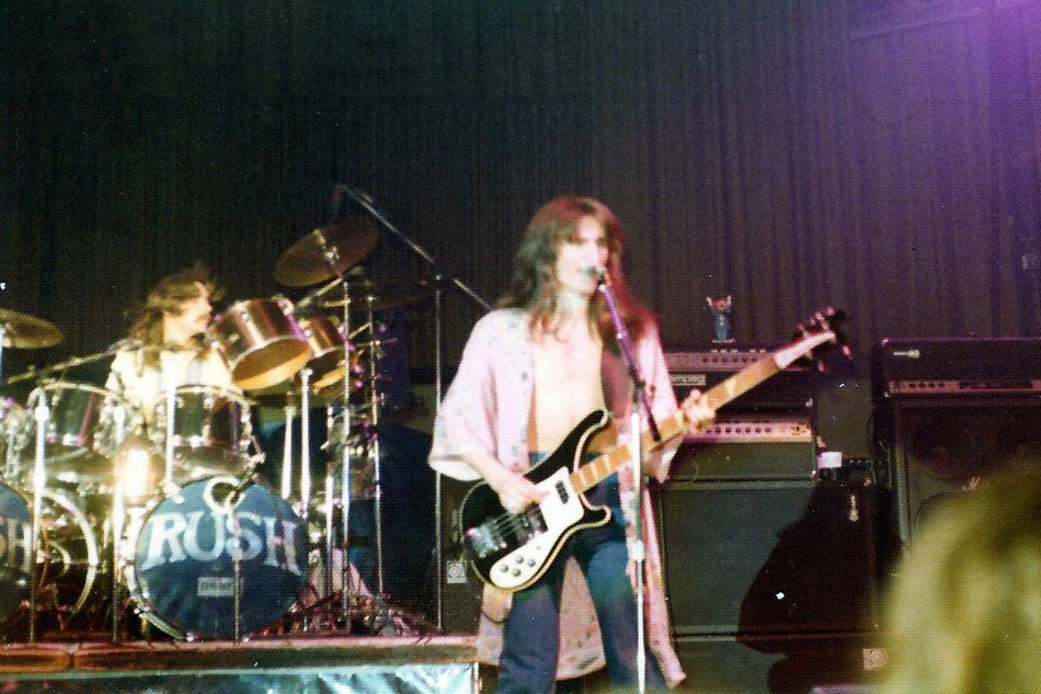 Rush 'All The World's a Stage' Tour Pictures -  Memorial Auditorium - Chattanooga, Tennessee - February 15th, 1977