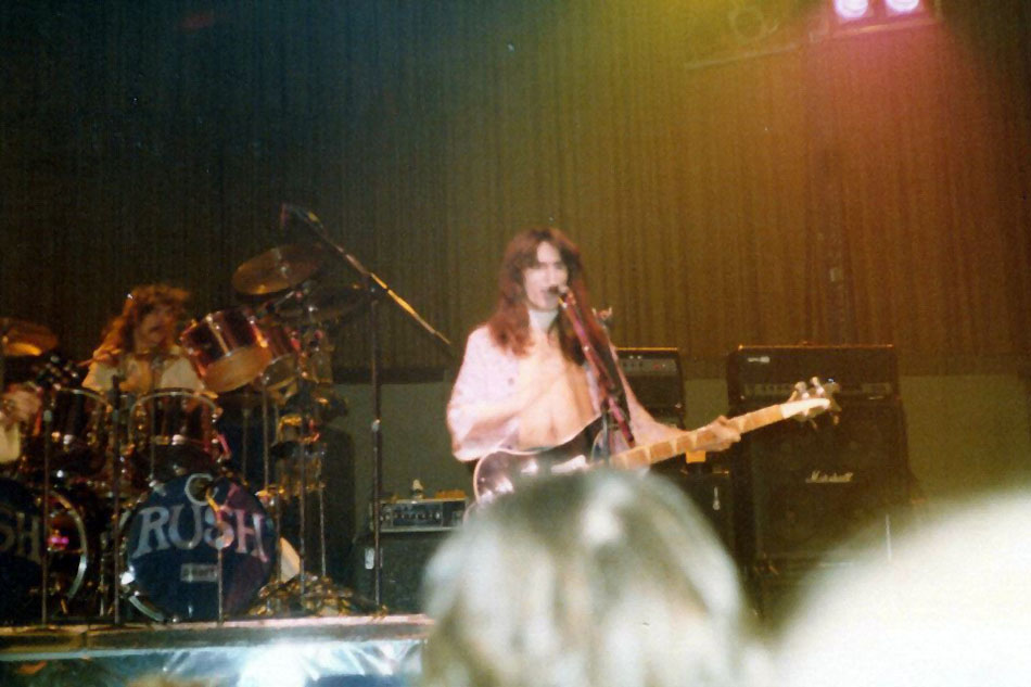 Rush 'All The World's a Stage' Tour Pictures -  Memorial Auditorium - Chattanooga, Tennessee - February 15th, 1977