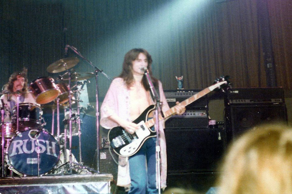 Rush 'All The World's a Stage' Tour Pictures -  Memorial Auditorium - Chattanooga, Tennessee - February 15th, 1977