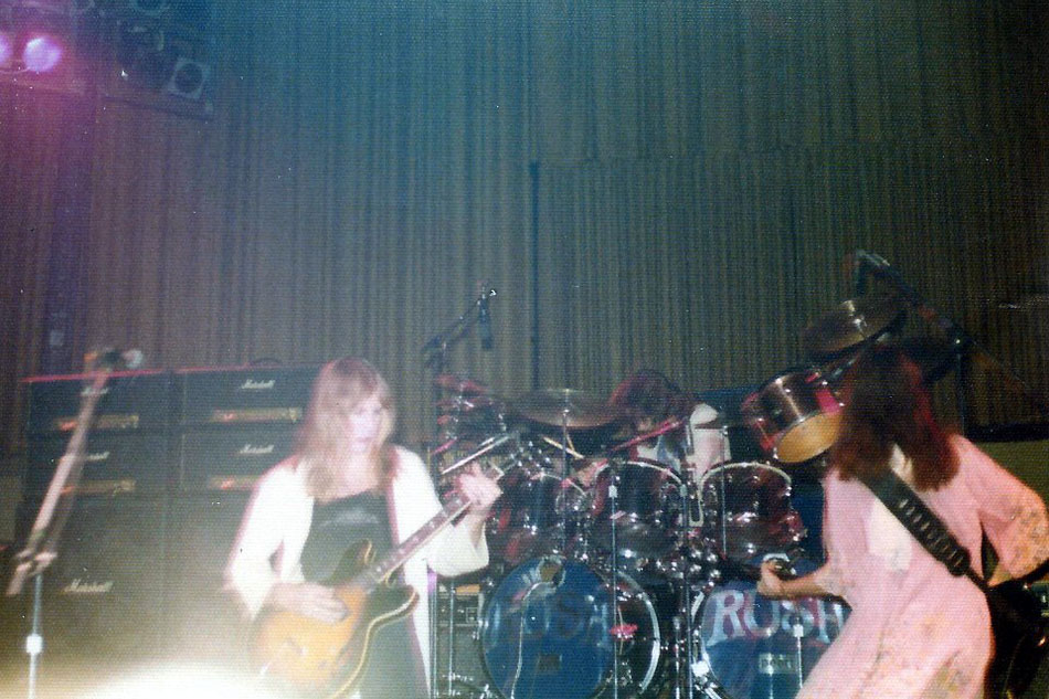 Rush 'All The World's a Stage' Tour Pictures -  Memorial Auditorium - Chattanooga, Tennessee - February 15th, 1977