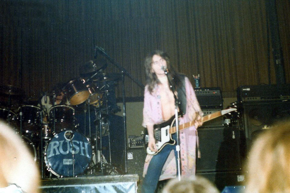Rush 'All The World's a Stage' Tour Pictures -  Memorial Auditorium - Chattanooga, Tennessee - February 15th, 1977