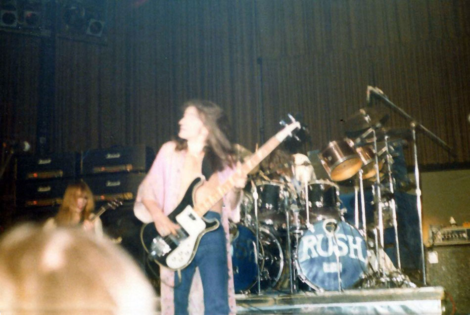 Rush 'All The World's a Stage' Tour Pictures -  Memorial Auditorium - Chattanooga, Tennessee - February 15th, 1977