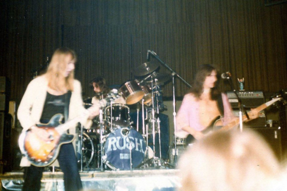 Rush 'All The World's a Stage' Tour Pictures -  Memorial Auditorium - Chattanooga, Tennessee - February 15th, 1977