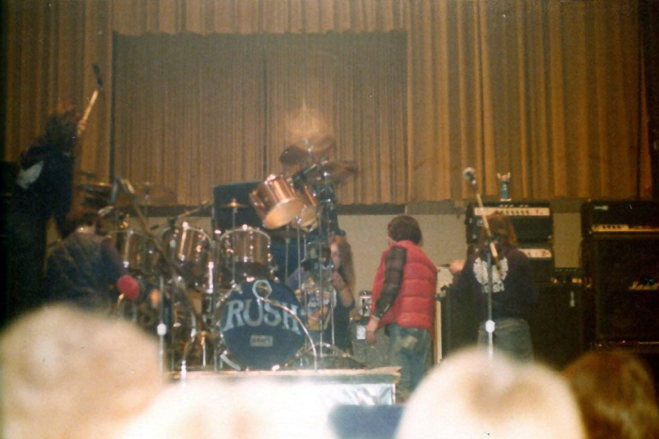 Rush 'All The World's a Stage' Tour Pictures -  Memorial Auditorium - Chattanooga, Tennessee - February 15th, 1977