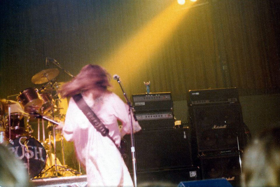 Rush 'All The World's a Stage' Tour Pictures -  Memorial Auditorium - Chattanooga, Tennessee - February 15th, 1977