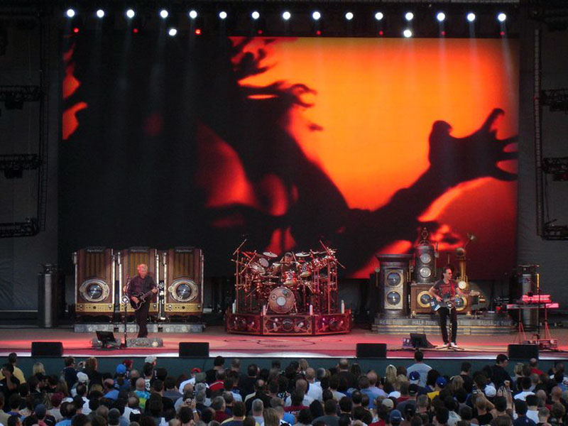 Rush Time Machine 2010 Tour - Charter One Pavilion - Chicago, IL