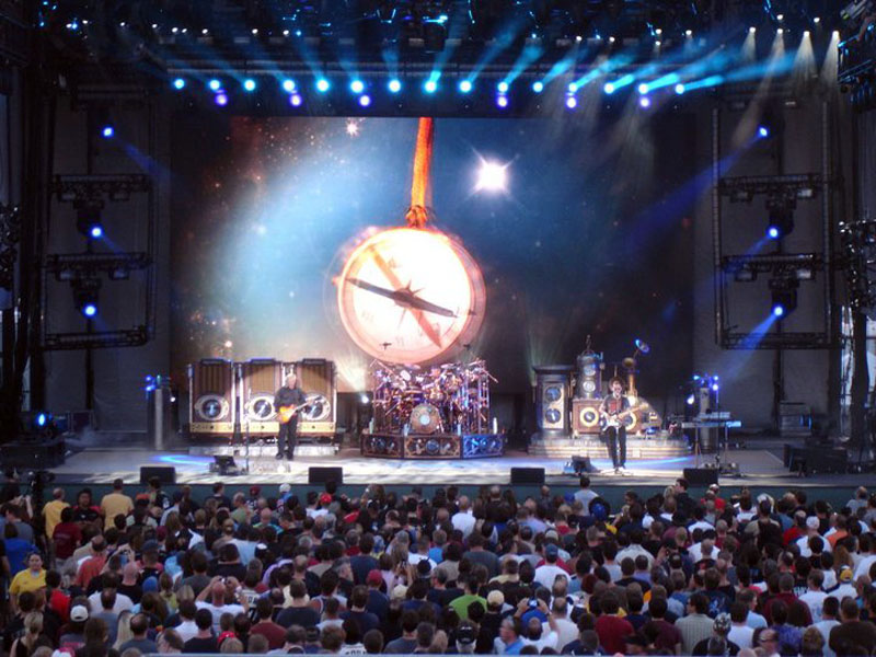 Rush Time Machine 2010 Tour - Charter One Pavilion - Chicago, IL