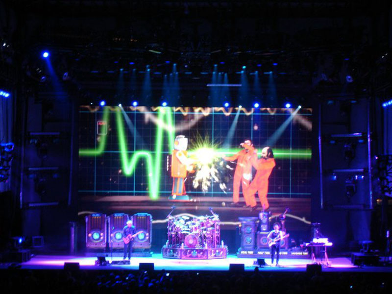 Rush Time Machine 2010 Tour - Charter One Pavilion - Chicago, IL