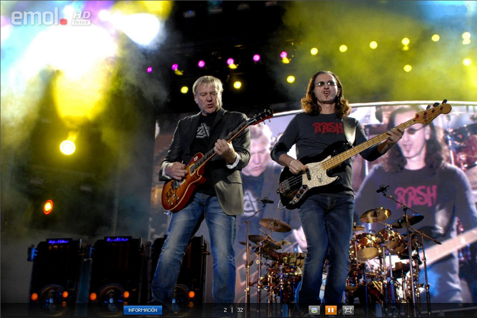 Rush Time Machine 2010 Tour - Chile