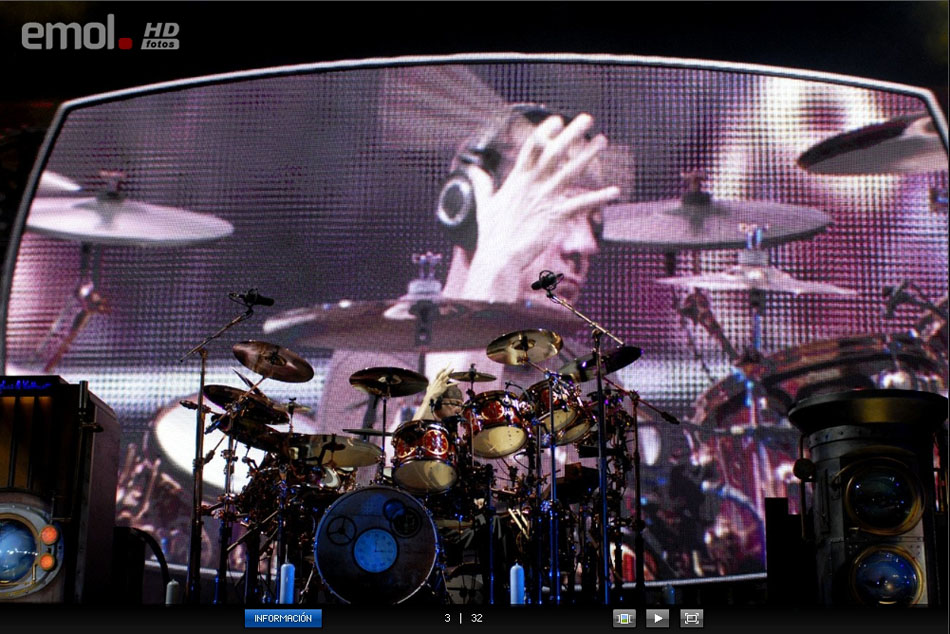 Rush Time Machine 2010 Tour - Chile