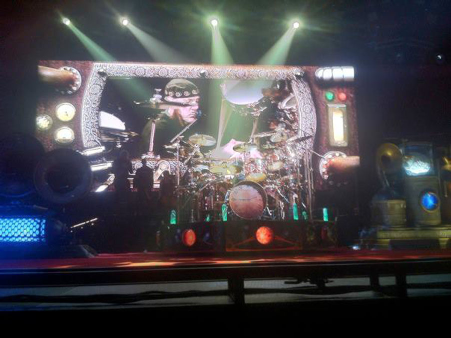 Rush Clockwork Angels Tour - Edmonton, Alberta, Canada (09/30/2012)