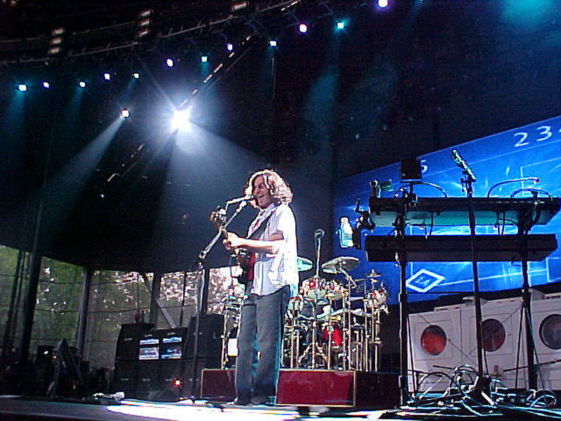 Rush 'Vapor Trails' Tour Pictures - Meadows Music Centre - Hartford, Connecticut - June 28th, 2002