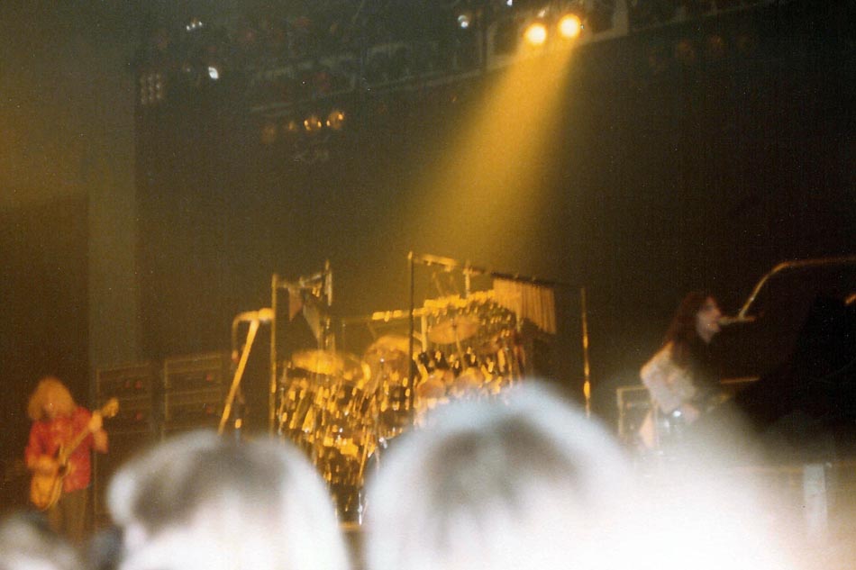 Rush 'Hemispheres' Tour Pictures - Louisville Gardens - Louisville, Kentucky - January 30th, 1979