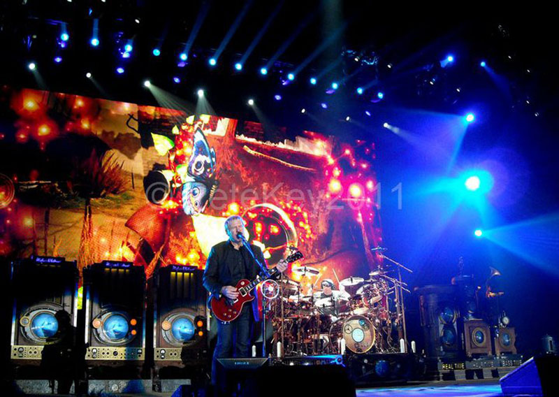 Rush Time Machine 2011 Tour - Metro Radio Arena - Newcastle, UK