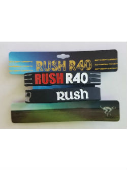 Rush R40 Silicone Wristband Set