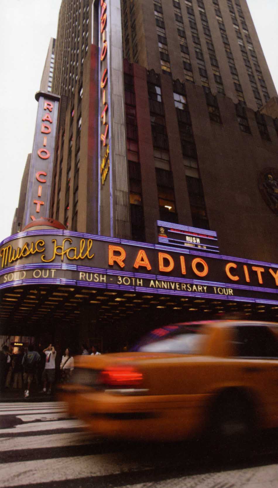 Rush at Radio City Music Hall