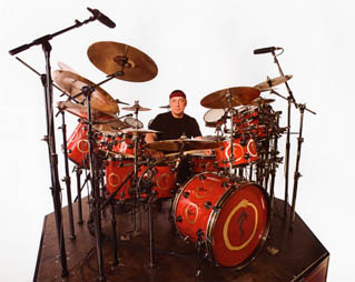 Neil Peart's Drum Kit - Snakes & Arrow Tour