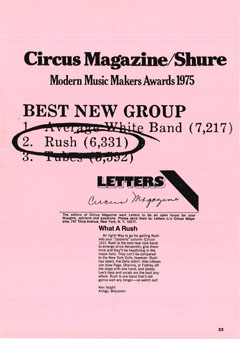 The Spirit of Rush Fanzine - Issue #2 - Page 33