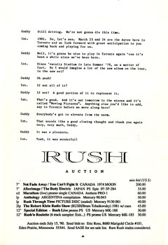 The Spirit of Rush Fanzine - Issue #11 - Page 41