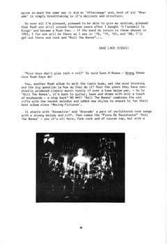 The Spirit of Rush Fanzine - Issue #16 - Page 39