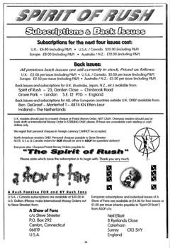 The Spirit of Rush Fanzine - Issue #17 - Page 50