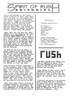 The Spirit of Rush Fanzine - Issue #19 - Page 3
