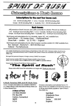 The Spirit of Rush Fanzine - Issue #20 - Page 50