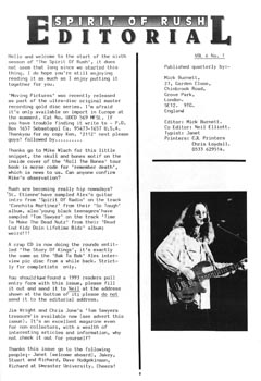 The Spirit of Rush Fanzine - Issue #21 - Page 3