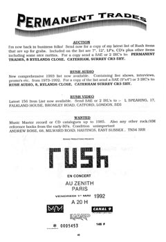 The Spirit of Rush Fanzine - Issue #21 - Page 49