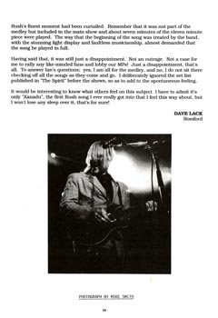 The Spirit of Rush Fanzine - Issue #23 - Page 26