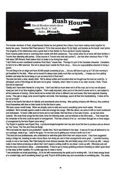 The Spirit of Rush Fanzine - Issue #31 - Page 16