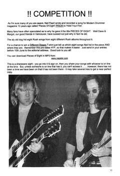 The Spirit of Rush Fanzine - Issue #51 - Page 13