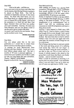 The Spirit of Rush Fanzine - Issue #51 - Page 4