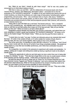 The Spirit of Rush Fanzine - Issue #54 - Page 26