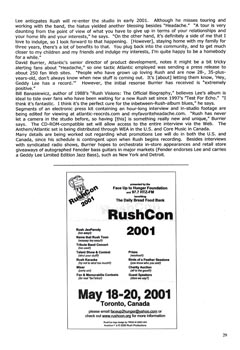 The Spirit of Rush Fanzine - Issue #54 - Page 29