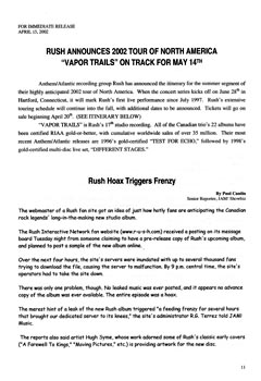The Spirit of Rush Fanzine - Issue #61 - Page 11