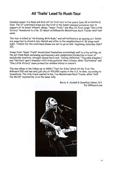 The Spirit of Rush Fanzine - Issue #61 - Page 14